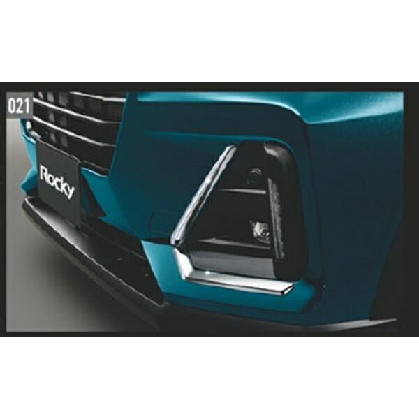 ロッキー フロントバンパーサイドガーニッシュ（メッキ） ダイハツ純正