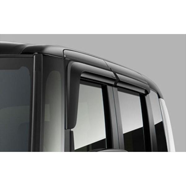 パーツ HONDA N BOX N-BOX 無限 ベンチレーテッドバイザー ※フロント・リアの4枚セット