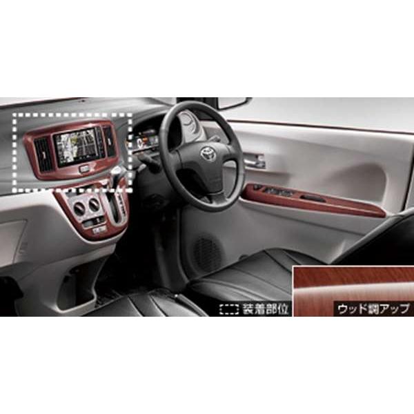 ピクシスエポック インテリアパネル インパネアッパー ウッド調 トヨタ