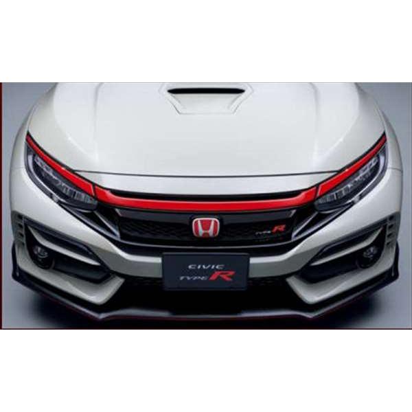 CIVIC FK7.FK8用　フロントグリルガーニッシュ　赤色 シビック タイプR フロントグリルガーニッシュ ※フレームレッド ホンダ