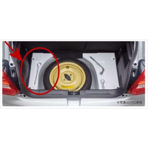 スイフト テンパータイヤ固定キット ツールボックス左側のみ スズキ