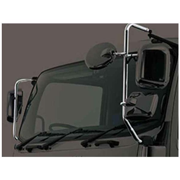 ギガ メッキミラーステー 右 リモコン(鏡面調整）用 いすゞ純正部品