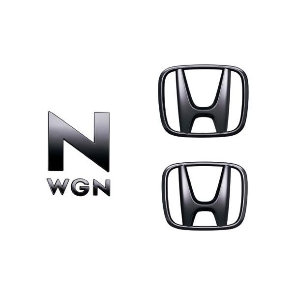 N-WGN ブラックエンブレム（N-WGN用） ホンダ純正部品 JH3 JH4 パーツ