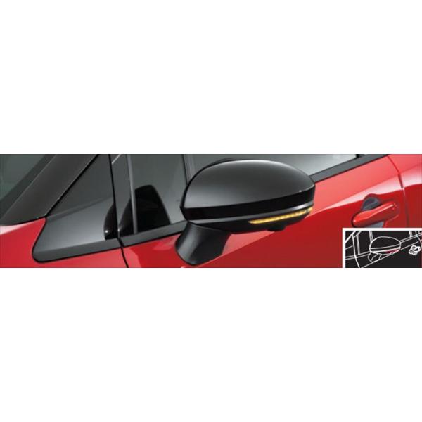 オーラ シーケンシャルドアミラーウインカー ※（注意）キャリブレーションが必要です。 日産純正部品 EM47 パーツ オプション