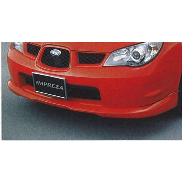 値下げしました スバル インプレッサ フロントバンパースカート ブラック