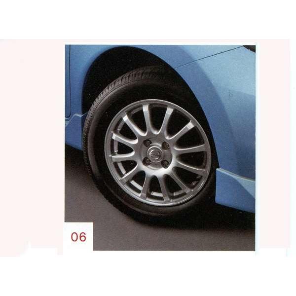 ノート エスティーロアルミホイール 15インチ 4本セット 日産純正部品