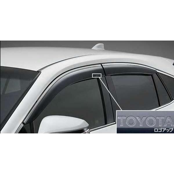 ［新車外し］送料無料　80系ハリアー MXUA80 純正サスキット1台分 ハリアー サイドバイザーワイドタイプ1台分 トヨタ純正部品 AXUH80