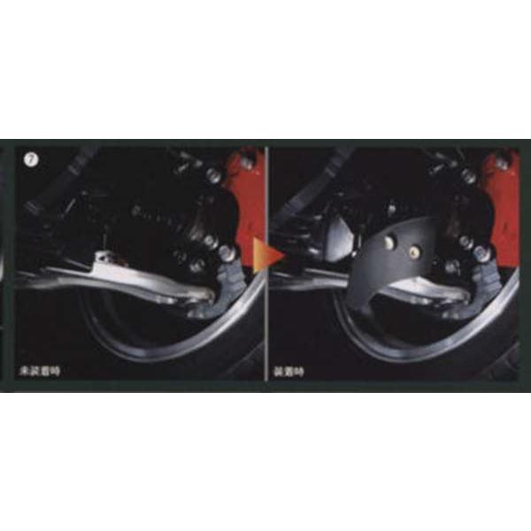 ランサーエボリューションX ブレーキ冷却導風板（18インチホイール装着