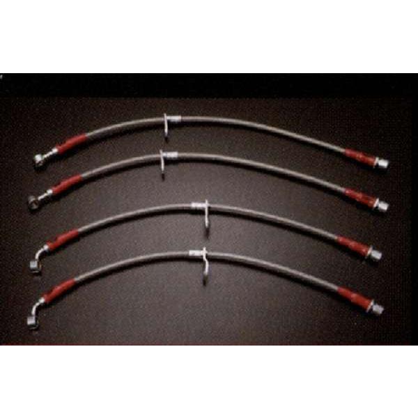 レガシィ STIステンレスメッシュブレーキホースセット スバル純正部品