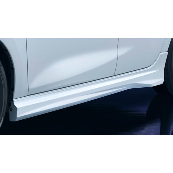MODELLISTA サイドスカート プラチナホワイトパールマイカ MSD4452009A2 ヤリス用 トヨタ