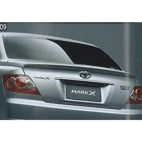 マークX リヤスポイラー トヨタ純正部品 パーツ オプション : スズキ 