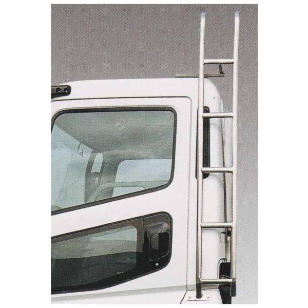 スーパーグレート 固定式キャブタラップ(ステンレス製) 左側のショート