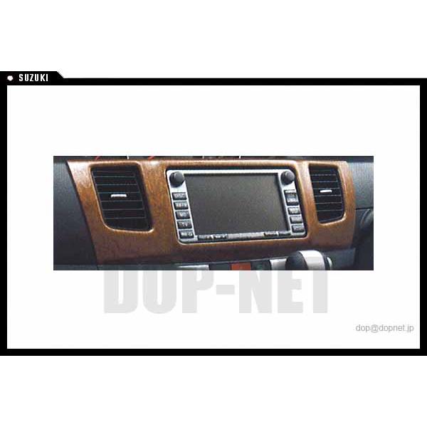 ダイハツ ミラジーノ L700S インパネアッパーパネル ウッド 純正