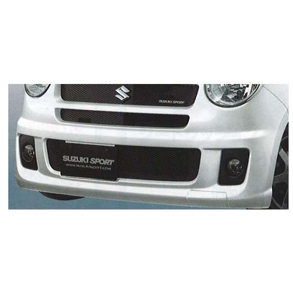 MRワゴン フロントバンパー＆グリル スズキ純正部品 パーツ オプション