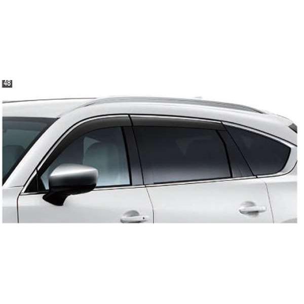 CX-8 アクリルバイザー(メッキモール付） マツダ純正部品 KG2P パーツ