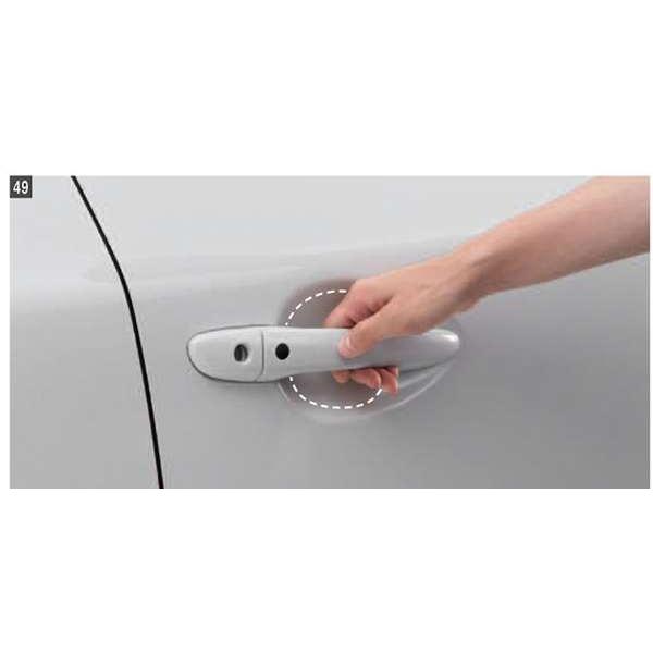 CX-8 ドアハンドル傷付防止シート (フロント2枚セット） マツダ純正