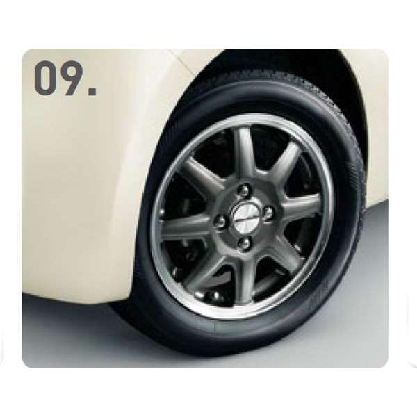 N-ONE 14インチアルミホイール MS-024(ブラックパール塗装 N-ONE 14インチアルミホイール MS-024(ブラックパール塗装