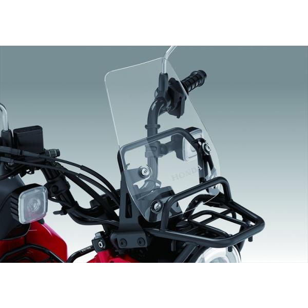 CT125 ハンターカブ用 ウィンドシールド フロントキャリア セット CT125・ハンターカブ ウインドシールド ※取付には別売のフロント