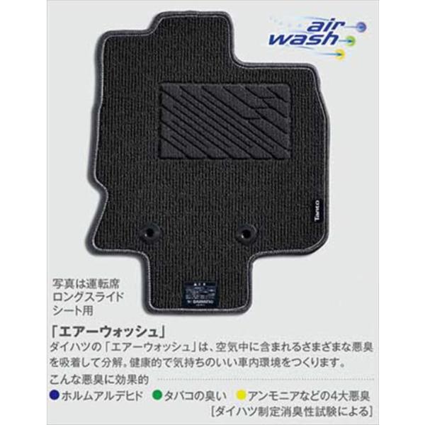 タント ファンクロス カーペットマット(グレー) ※1台分 タント ファンクロス カーペットマット(グレー) ※1台分