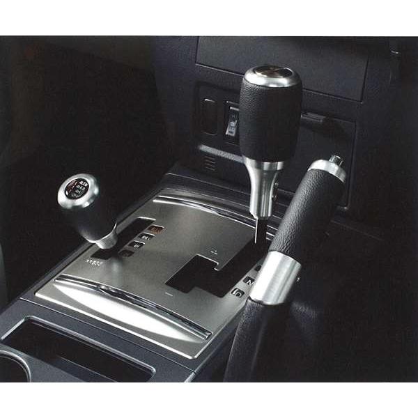 ミツビシ 純正 パジェロ V87W シフトノブ パジェロ 革巻シフトノブ（トランスファーシフトノブ） 三菱純正部品