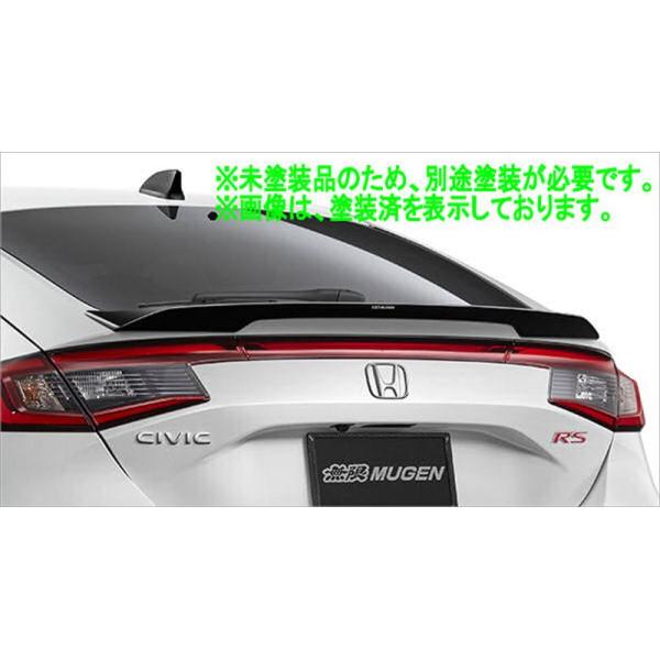 シビック 社外品 無限 未塗装 テールゲートスポイラー ホンダ FL1 FL4