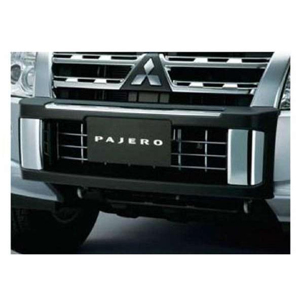 ミツビシ パジェロ グリルガード アルミ製