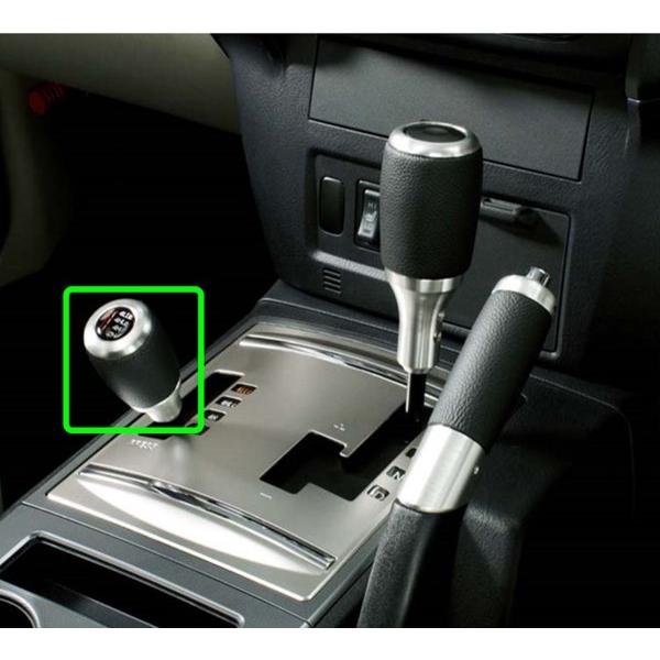 パジェロ 革巻シフトノブ（トランスファーシフトノブ） 三菱純正部品  