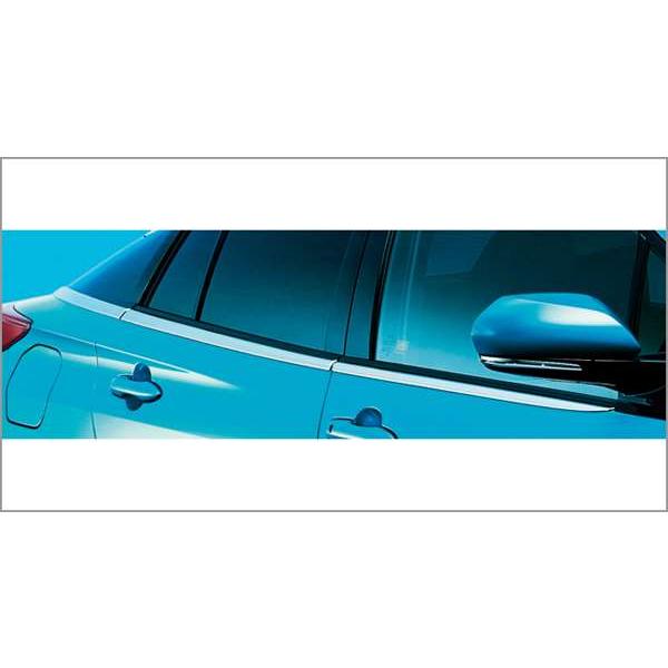 プリウスPHV サイドウインドゥモール トヨタ純正部品 ZVW52 パーツ