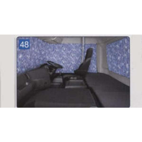 プロフィア 遮光プリーツ リヤカーテン(柄） 日野純正部品 パーツ