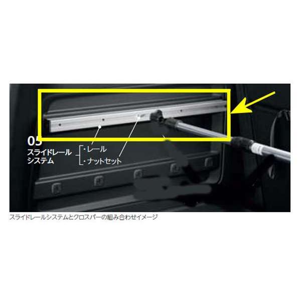 フリード・フリード+ フリード+ スライドレールシステム用のレール2本 