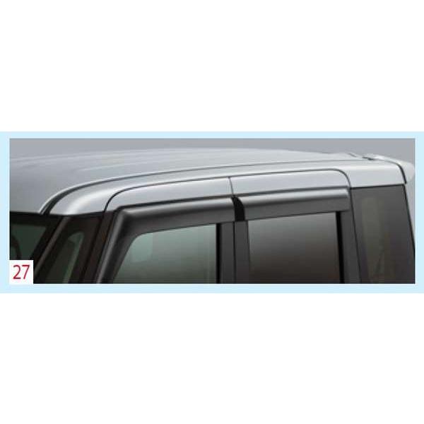 デイズ ルークス プラスチックバイザー ワイドタイプ1台分 日産純正