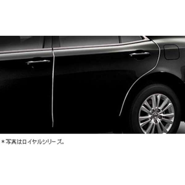 クラウンアスリート ドアエッジプロテクター ステンレス製1台分セット
