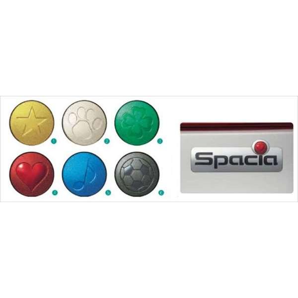 スペーシア エンブレムバッチ スズキ純正部品 パーツ オプション 