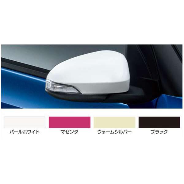 トヨタ純正 ドアミラー＋ホワイトカバー セット 外装パーツ 中古 パッソ ドアミラーカバー トヨタ純正部品 パーツ オプション : スズキ