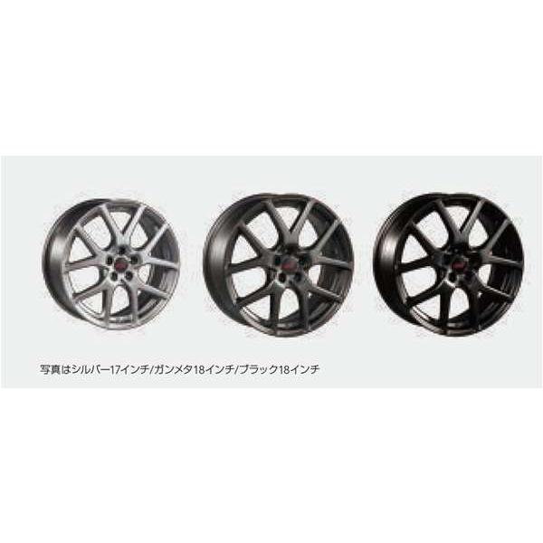 STIホイール新品 4本セット 17×7J +55 PCD114.3