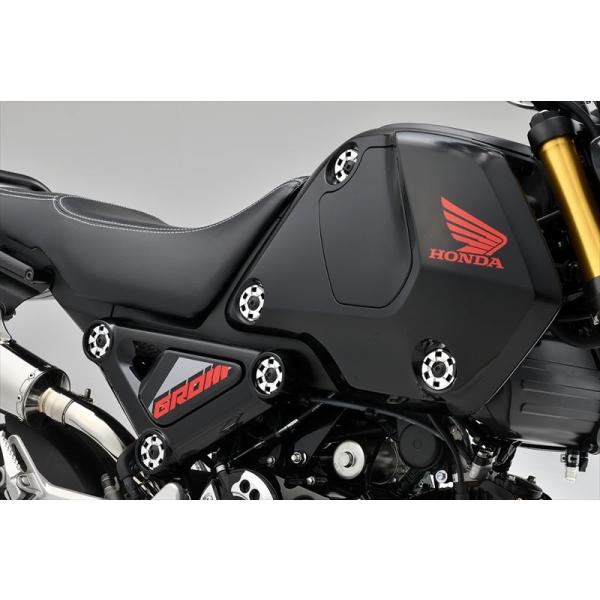 グロム 社外品 SP武川 アルミ削り出しサイドカラー ※6個セット グロム 社外品 SP武川 アルミ削り出しサイドカラー ※6個セット