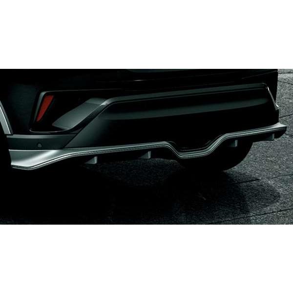 C-HR リヤバンパーガーニッシュ（シルバー/メッキモール） トヨタ純正 