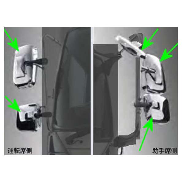 プロフィア メッキミラーカバー ヒノ純正部品 FR1EZYJ FN1EYYG FN1EWXA