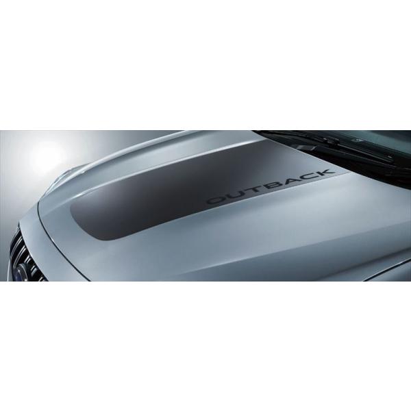 レガシィ アウトバック フードデカール スバル純正部品 BT5 パーツ