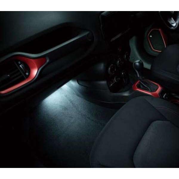 レネゲード LEDフットイルミネーション Jeep純正部品 BU14 BU24 パーツ