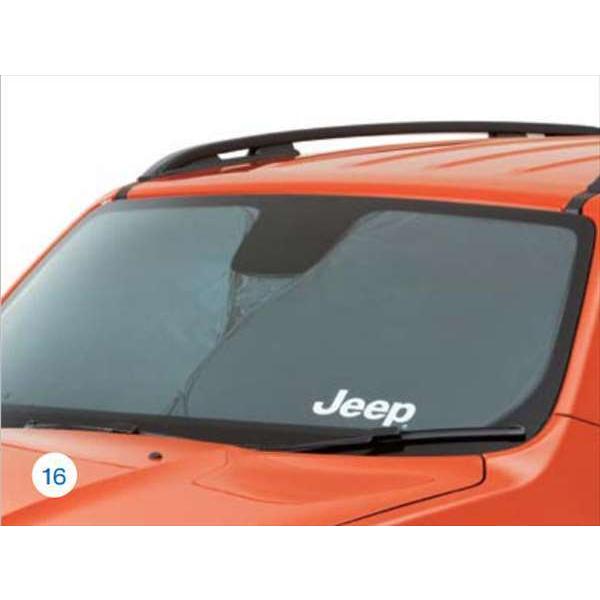 Jeep レネゲード　純正サンシェード レネゲード フロントサンシェード Jeep純正部品 BU14 BU24 パーツ