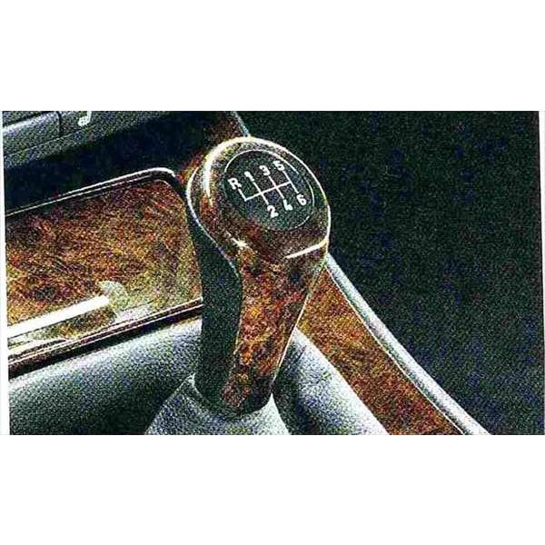 BMW ウォールナット シフトノブ 3 ウッド&レザー・シフトノブ“バール・ウォールナット” 6速用 BMW純正