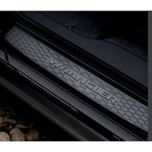 ラングラーJL MOPAR純正アクセサリー　ステンレス製　スカッフプレート ラングラーJL MOPAR純正アクセサリー ステンレス製