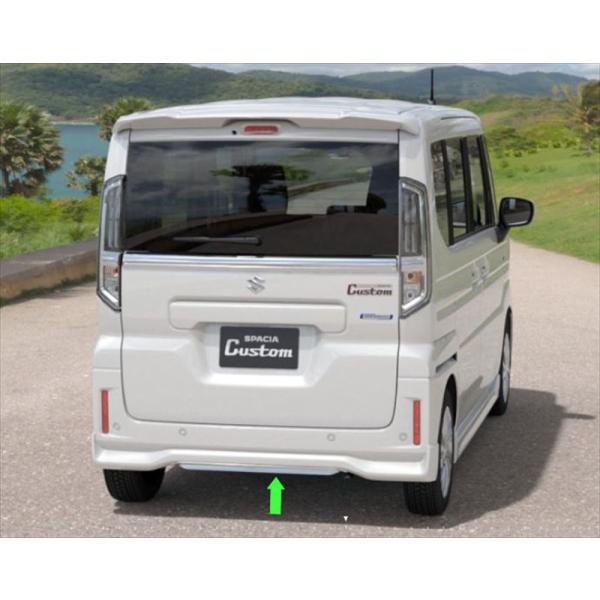スペーシアカスタム　4ＡＡ-ＭＫ５３Ｓ　リアバンパー スペーシア リヤバンパーアンダーガーニッシュ スズキ純正部品 MK94S