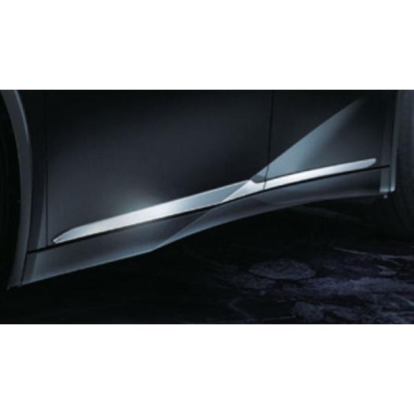 現行プリウス用　モデリスタ　サイドドアガーニッシュ プリウス MODELLISTA サイドドアガーニッシュ トヨタ純正部品 MXWH60