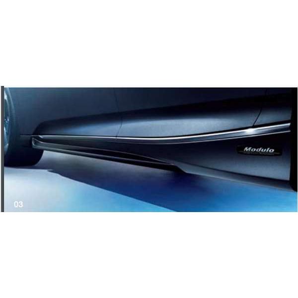 アコードCV3 ホンダ純正Modulo ロアスカートフロント左右セット ホワイト アコード ロアスカート （サイド用） ※左右セット ホンダ純正部品 CV3