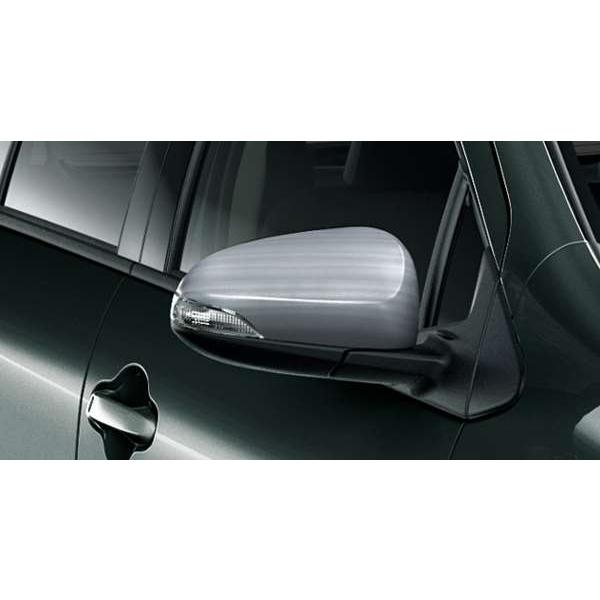 アクア ドアミラーカバー（金属調） トヨタ純正部品 NHP10H NHP10