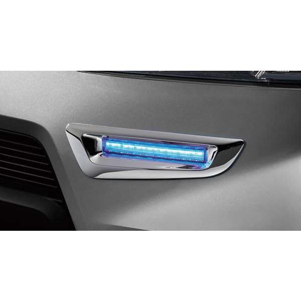 ピクシス バン LEDデイタイムイルミネーション（メッキベゼル付