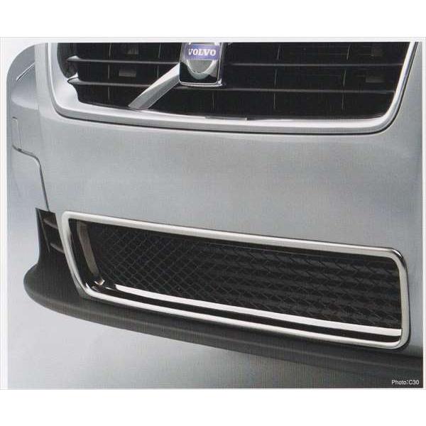 C30 S40 V50 クローム・フロントバンパーグリル ボルボ純正部品 パーツ
