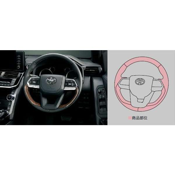 ランドクルーザーハンドル ランドクルーザー300 純正ステアリング ランクル300 ZX ハンドル